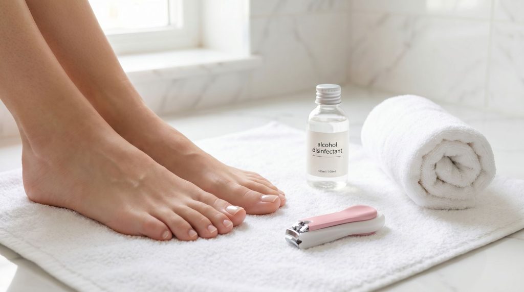 Cuidado e higiene de las uñas de los pies - Fussy